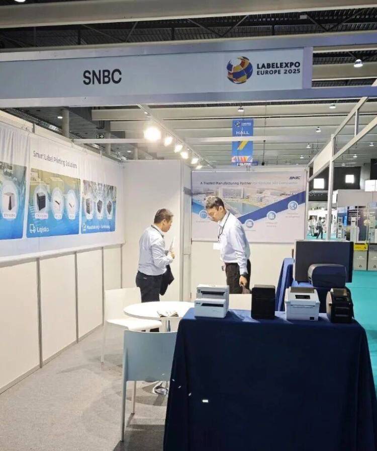 新北洋闪耀欧洲舞台，在Labelexpo Europe亮相2025年标签打印前沿技术