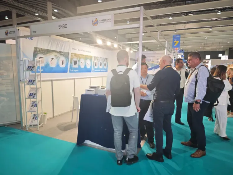 新北洋闪耀欧洲舞台，在Labelexpo Europe亮相2025年标签打印前沿技术
