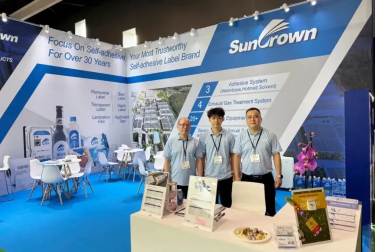 联冠集团·闪耀2025欧洲国际标签展，创新不干胶解决方案引领行业新风向！