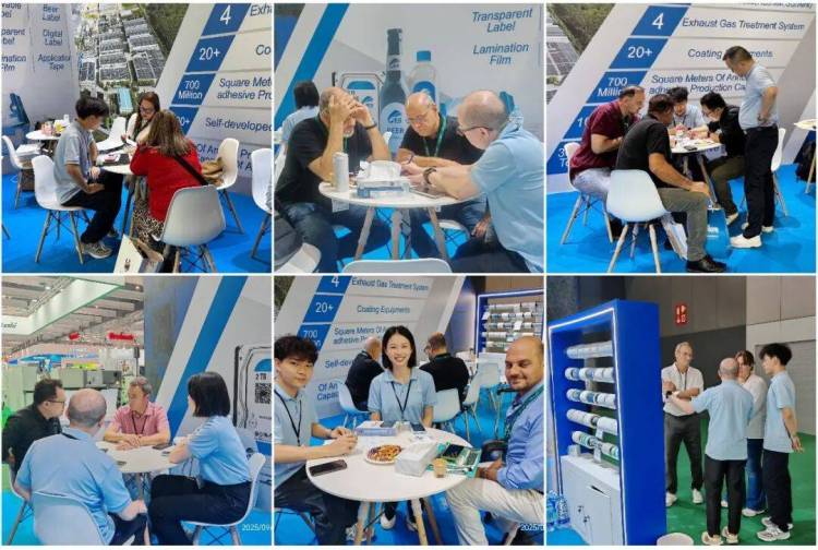 联冠集团·闪耀2025欧洲国际标签展，创新不干胶解决方案引领行业新风向！