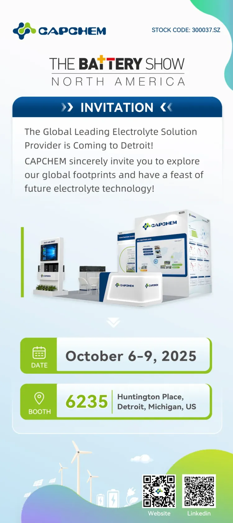 相约2025年北美电池展 | 新宙邦与您携手，解锁电池材料新机遇