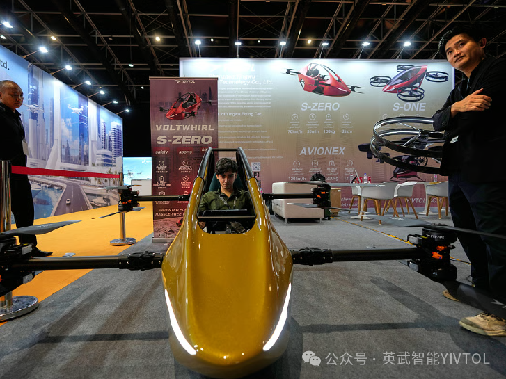 【英武智能S-ONE涵道式飞行器全球首发】人民网 美联社 先驱报 韩联社 海湾新闻报道