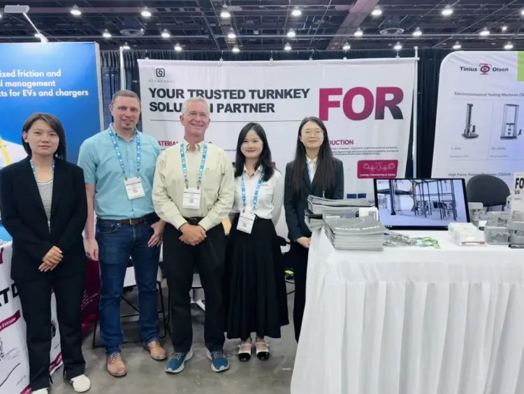 聚势共赢 |尚水智能亮相2025北美电池展