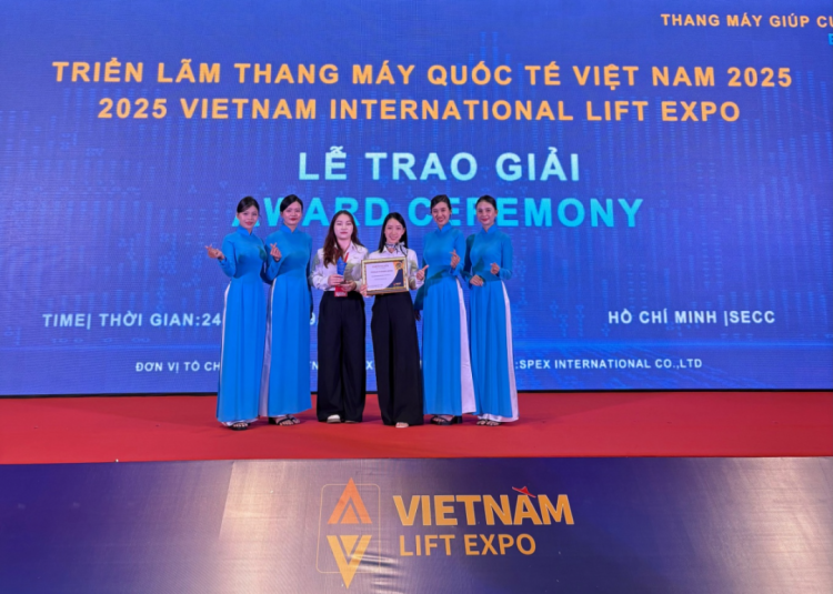 载誉前行！美迪斯电梯荣获2025年越南国际电梯展“产品先锋奖”