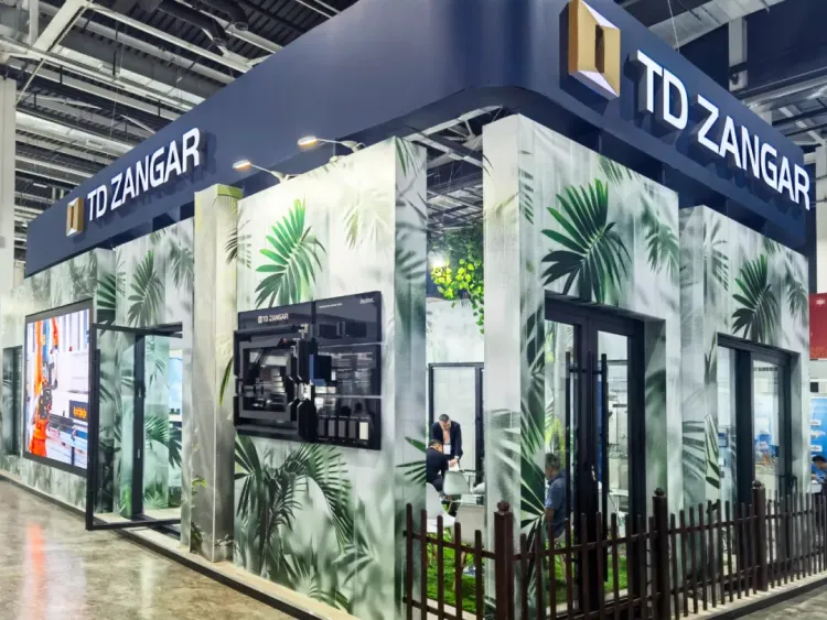 天东门窗闪耀2025年哈国建材展，以科技匠心共筑绿色未来！