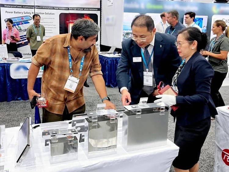 展会回顾 | 瑞德丰亮相2025年美国新型电池及电动车科技展览会