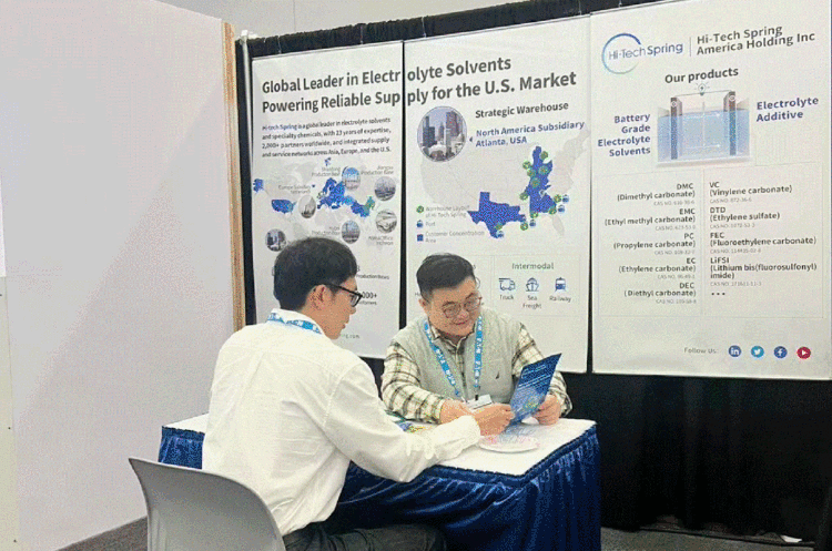 海科新源电池材料全球一站式解决方案，亮相2025年THE BATTERY SHOW