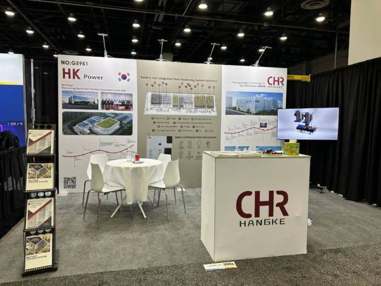 杭可科技亮相2025美国底特律电池展会，展现中国锂电装备硬核实力