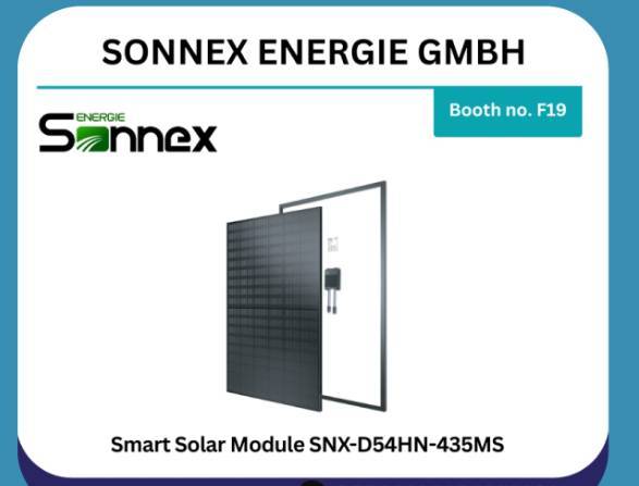 2025年泰国曼谷国际可再生能源展览会：德国馆参展商Sonnex Energie GmbH