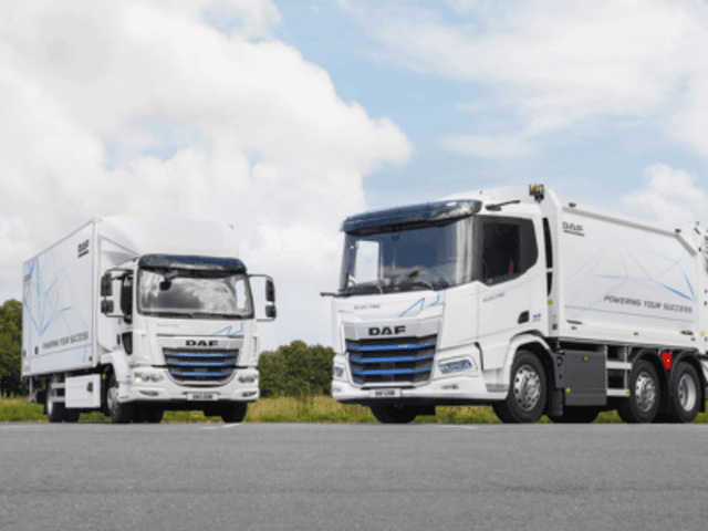 英国伯明翰国际商用车展：新一代DAF XD和XF Electric引领电动运输新标准