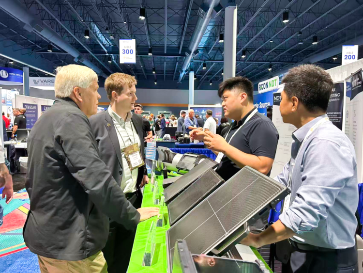 一次看懂奕瑞科技“硬核”实力！ASNT 2025展会多技术路线探测器盘点