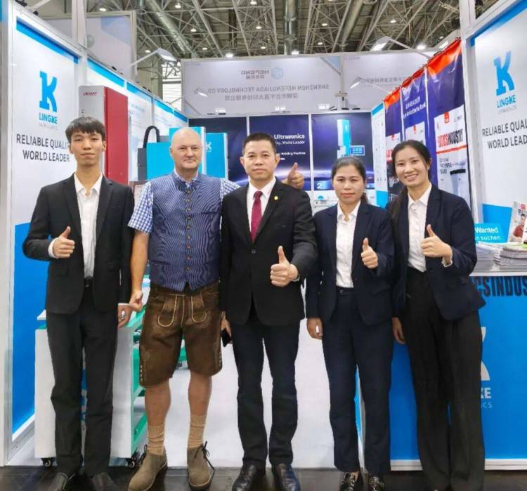 灵科超声波亮相2025年德国K展，中国智造以硬核技术撬动全球商机