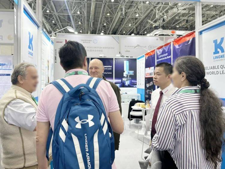 灵科超声波亮相2025年德国K展，中国智造以硬核技术撬动全球商机