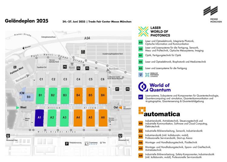 2027年automatica与Laser World同期，慕尼黑打造行业盛会