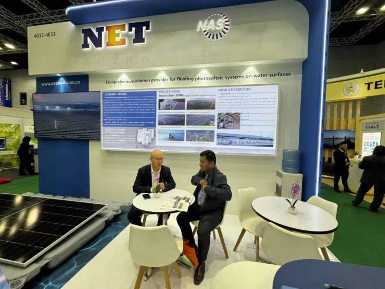 诺斯曼能源全新水上漂浮系统，亮相马来西亚IGEM2025，拓东盟绿能新局