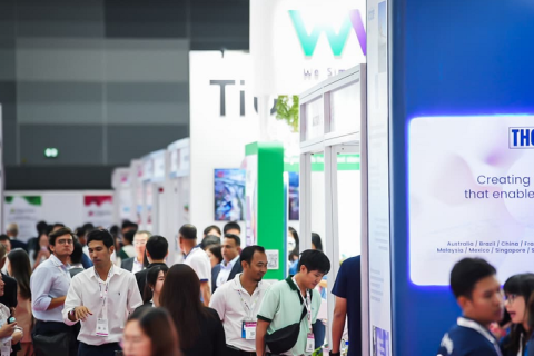 印尼亚太涂料展览会展会现场图片