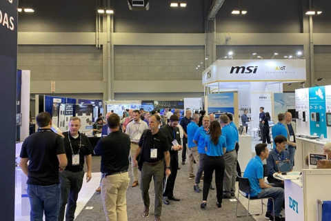 美国北美嵌入式展览会展会现场图片