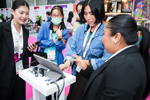 印尼亚太涂料展览会展会现场图片