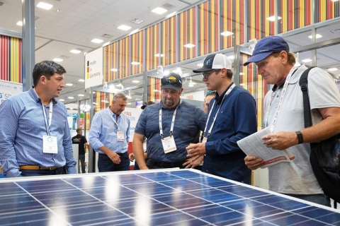 南非国际太阳能光伏及储能展展会现场图片