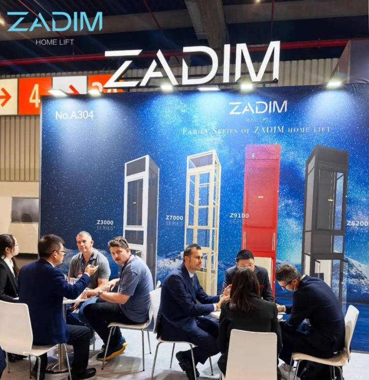 ZADIM希贝姆｜2025德国电梯展圆满收官，希贝姆以瑞典精工智造实力引领全球市场走向新家用电梯时代！