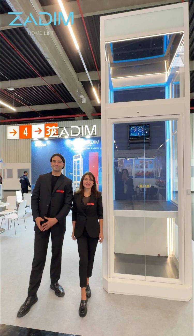 ZADIM希贝姆｜2025德国电梯展圆满收官，希贝姆以瑞典精工智造实力引领全球市场走向新家用电梯时代！