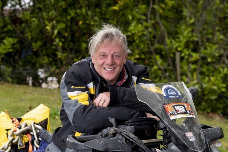 英国伦敦摩托车展：Charley Boorman的冒险基地营