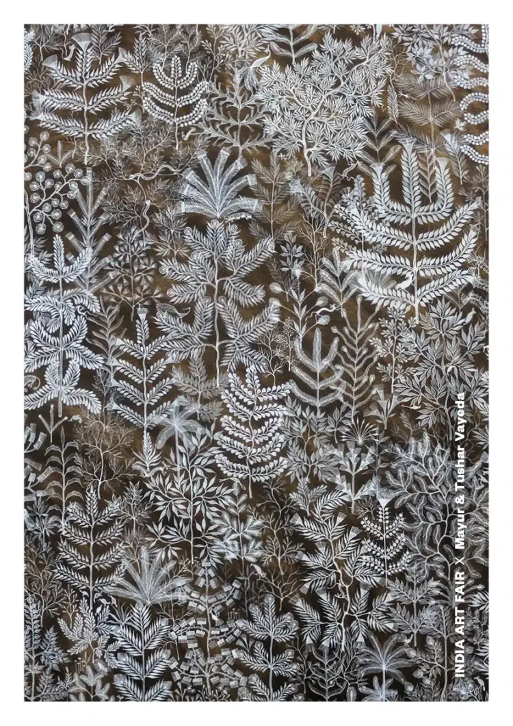 2025印度新德里国际艺术展览会：Mayur和Tushar Vayeda的古老形式