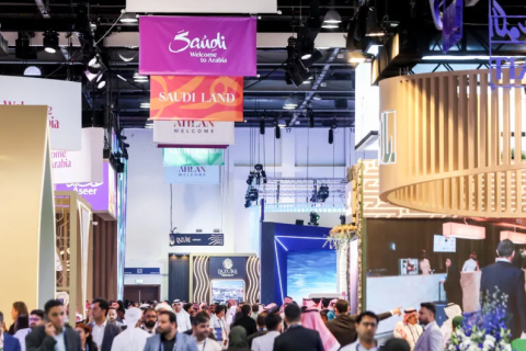 沙特世界旅游展览会展会现场图片