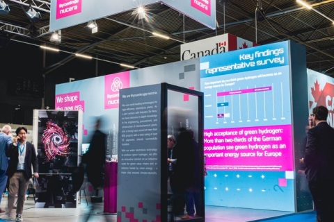 沙特氢能峰会暨展览会展会现场图片