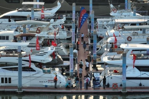 澳门国际游艇进出口博览会展会现场图片