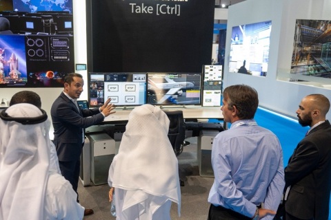 沙特中东航空设施展览会展会现场图片