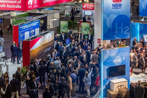 新加坡亚太氢能峰会展会现场图片