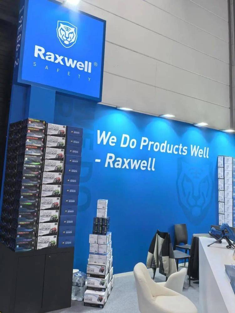 欧洲首秀！瑞氪维尔Raxwell亮相2025德国劳保展
