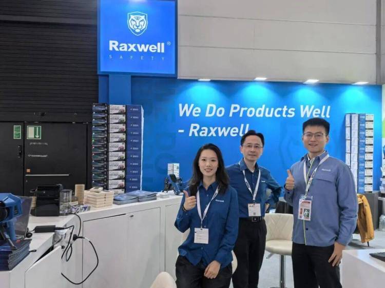 欧洲首秀！瑞氪维尔Raxwell亮相2025德国劳保展