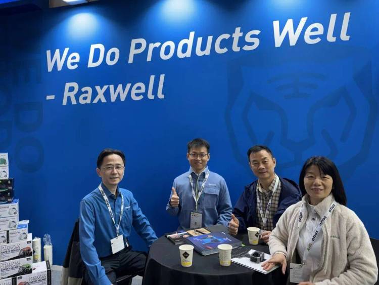 欧洲首秀！瑞氪维尔Raxwell亮相2025德国劳保展