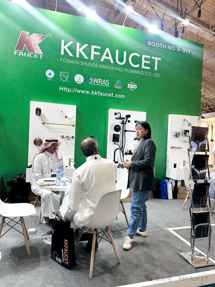 深耕全球市场！康康卫浴精彩亮相2025年第35届沙特建材展Saudi Build