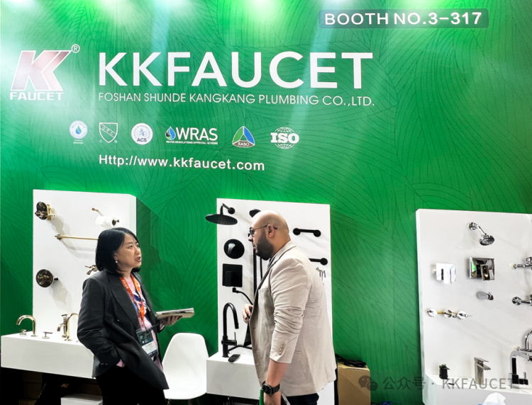 深耕全球市场！康康卫浴精彩亮相2025年第35届沙特建材展Saudi Build