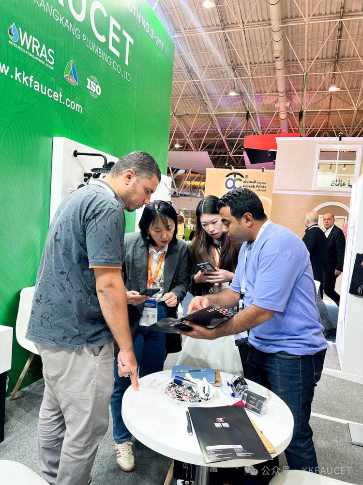 深耕全球市场！康康卫浴精彩亮相2025年第35届沙特建材展Saudi Build
