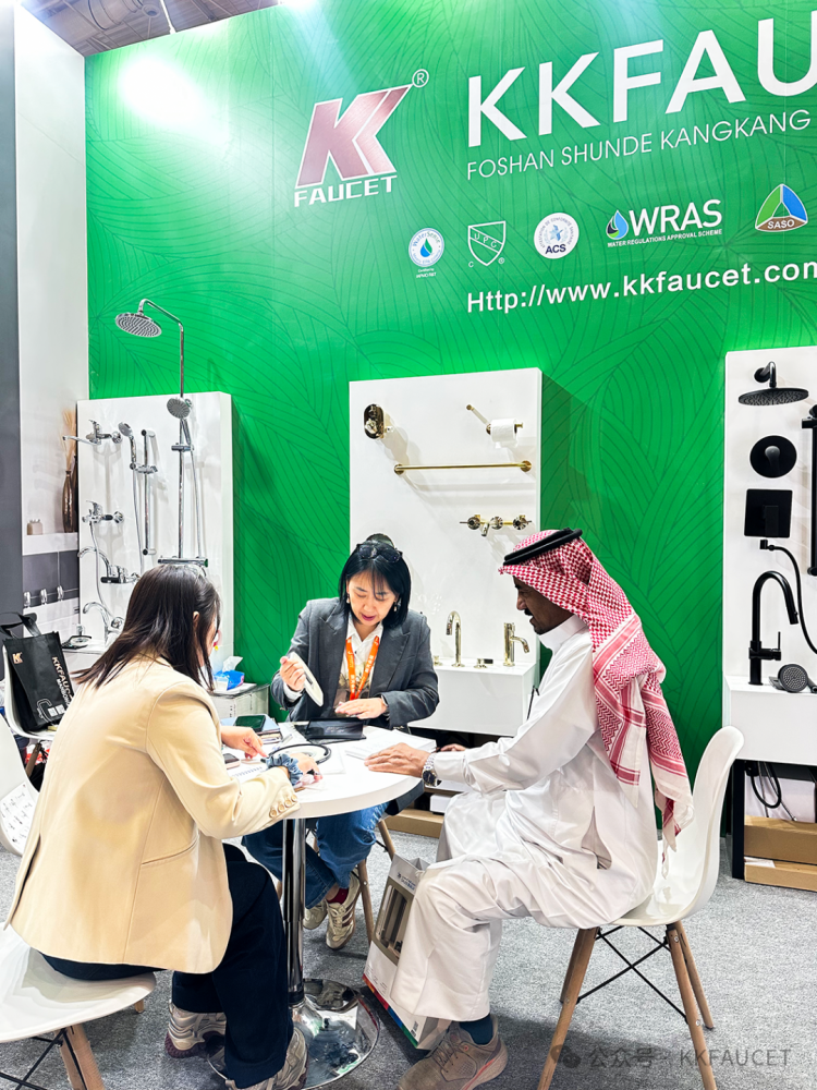 深耕全球市场！康康卫浴精彩亮相2025年第35届沙特建材展Saudi Build