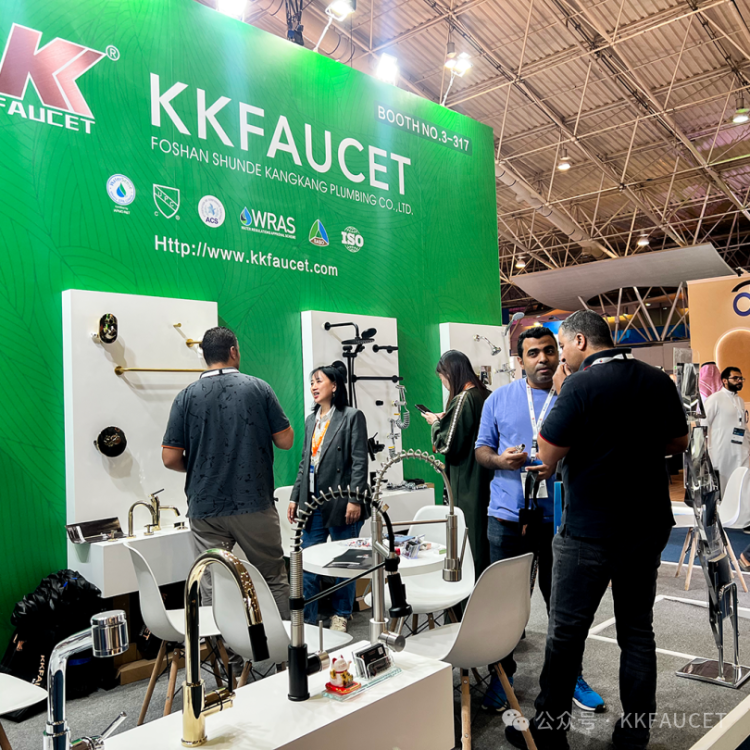 深耕全球市场！康康卫浴精彩亮相2025年第35届沙特建材展Saudi Build