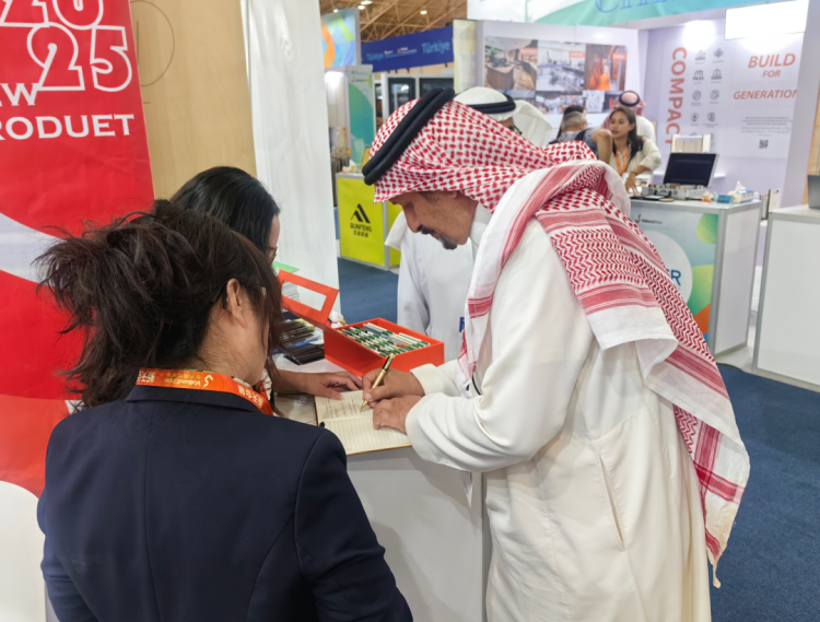 Vomako-2025年沙特利雅得国际建材及建筑技术展览会顺利举行