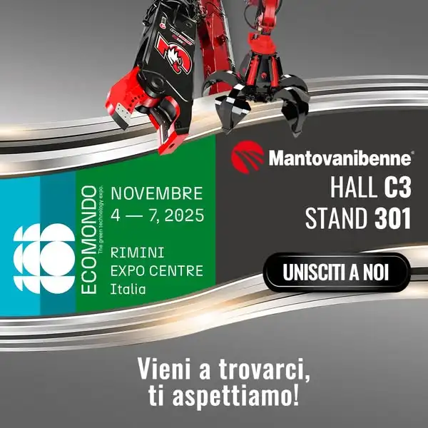 曼托瓦尼亮相2025年意大利Ecomondo展 关注循环经济和可持续发展技术