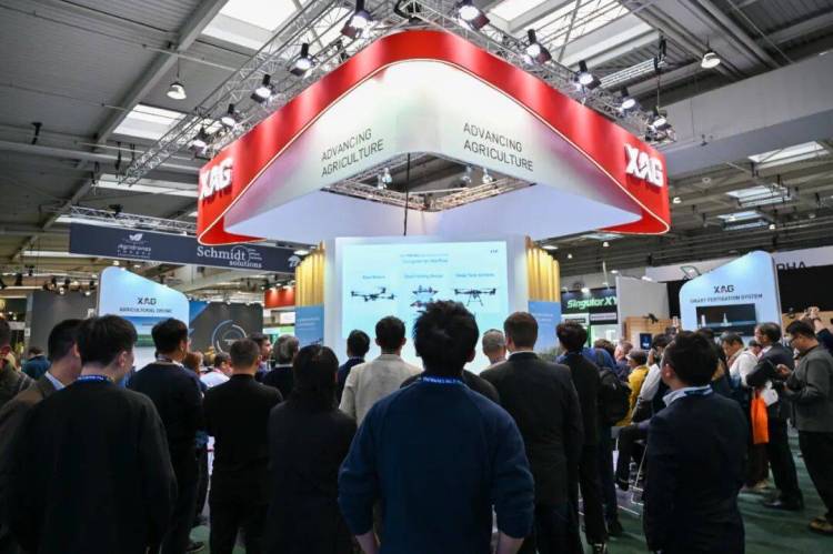 极飞新品首发全球最大农机展Agritechnica 2025汉诺威国际农机展，呈现中国智慧农业实力