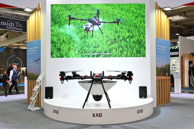 极飞新品首发全球最大农机展Agritechnica 2025汉诺威国际农机展，呈现中国智慧农业实力