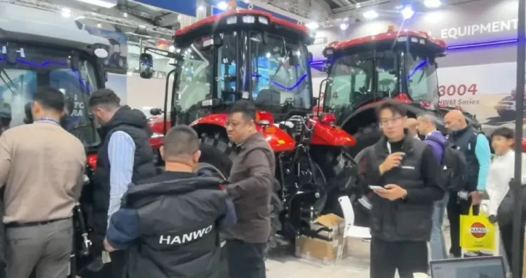 样机抢购一空！悍沃2025德国汉诺威国际农机展收获颇丰