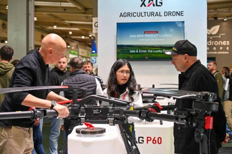 极飞新品首发全球最大农机展Agritechnica 2025汉诺威国际农机展，呈现中国智慧农业实力