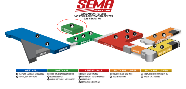 终极剧透︱巅峰集结 浙江凯华汽车科技首秀2025 SEMA SHOW