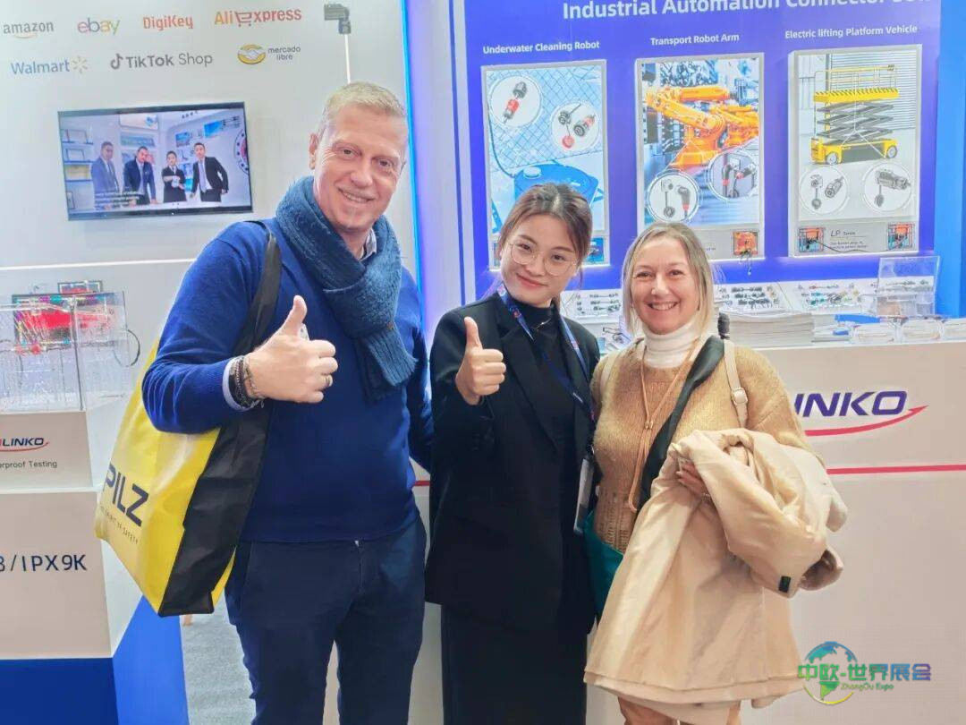 展会首日 | Cnlinko凌科电气直击2025德国纽伦堡工业自动化展，凌科燃动现场