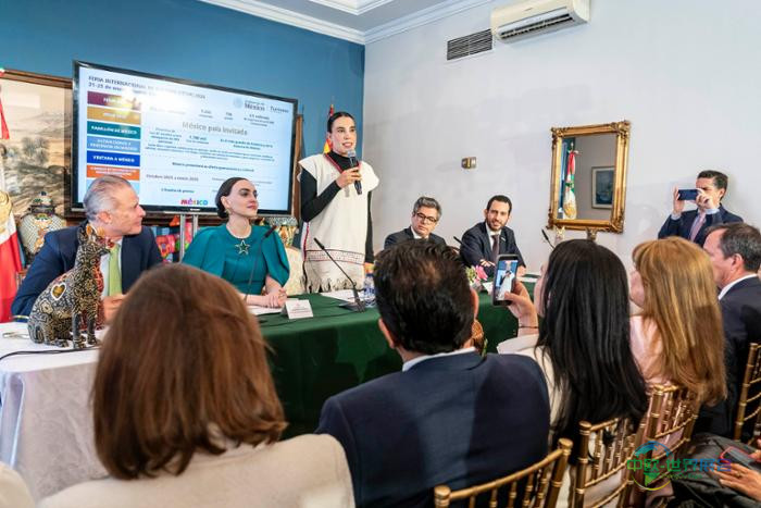 Foto Presentación Mexico en FITUR