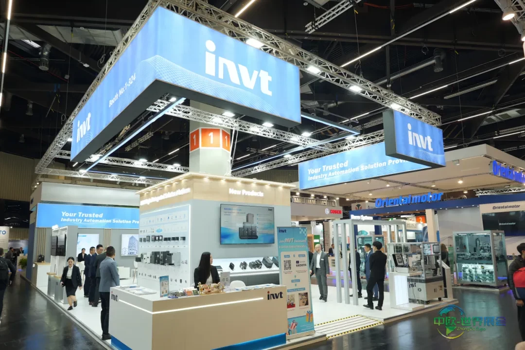 英威腾携工业自动化新品重磅亮相2025年SPS德国工业自动化展